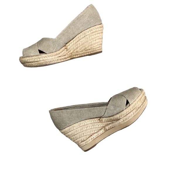 Tory Burch Espadrille Wedge Sandals 9 - Picture 8 of 11